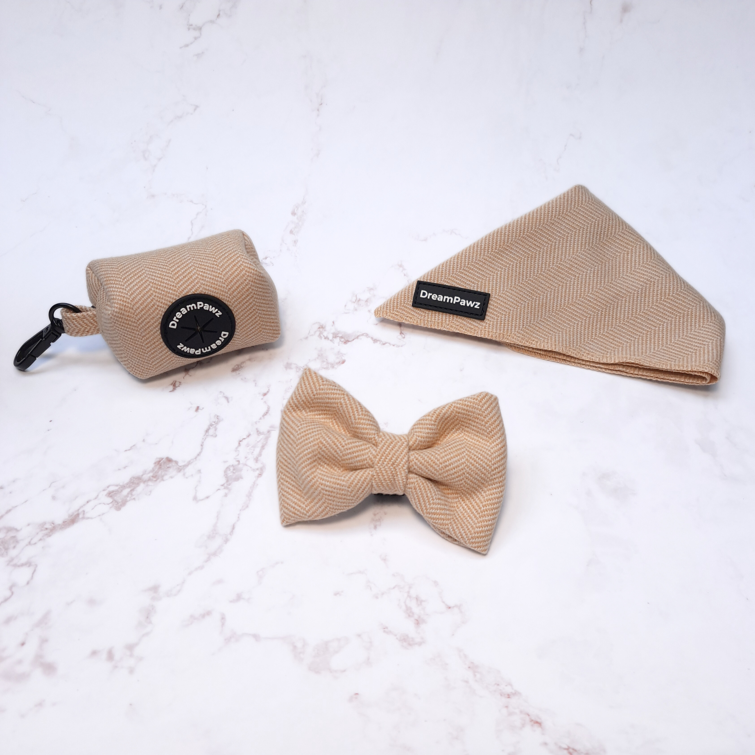 DreamPawz - 6-delig Harnas Set - Visgraat